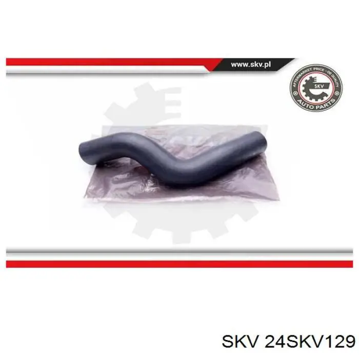 24SKV129 SKV tubo flexible de aire de sobrealimentación derecho