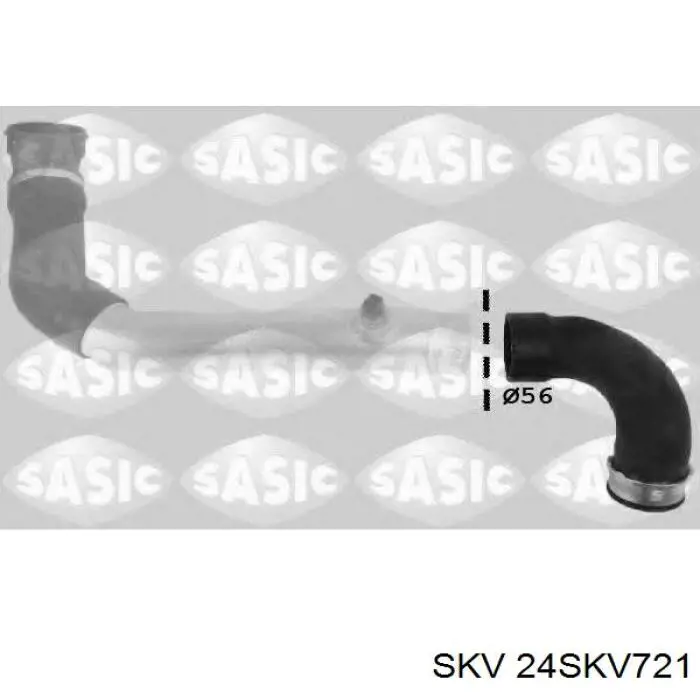 24SKV721 SKV tubo flexible de aire de sobrealimentación superior izquierdo