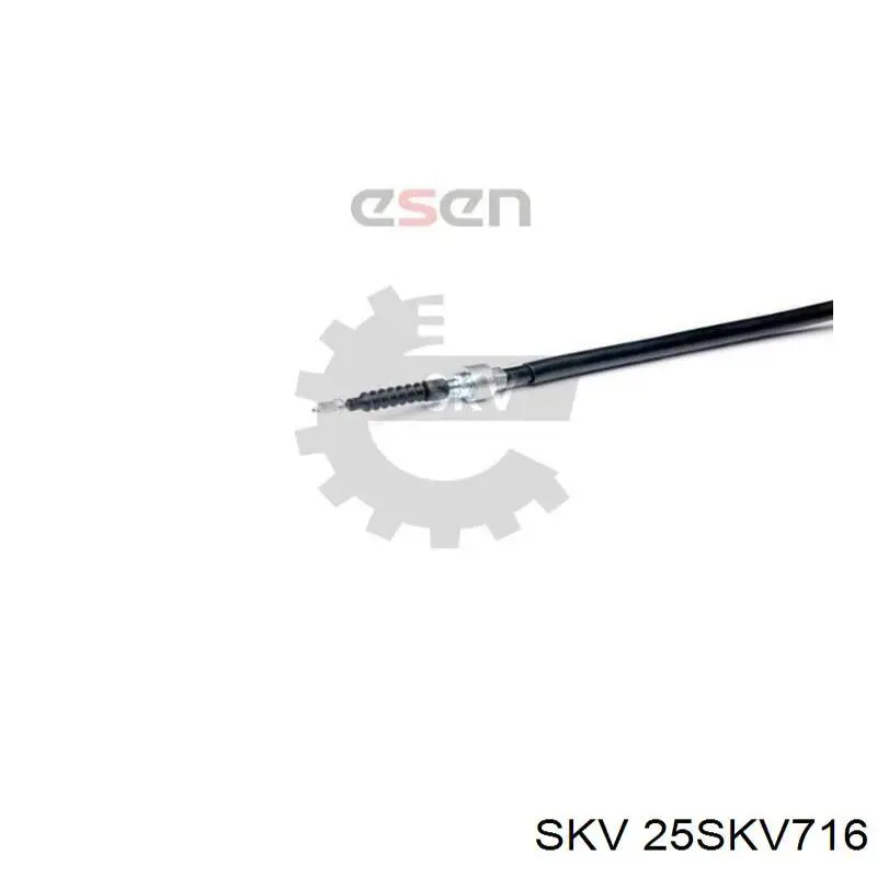 25SKV716 SKV cable de freno de mano trasero derecho/izquierdo