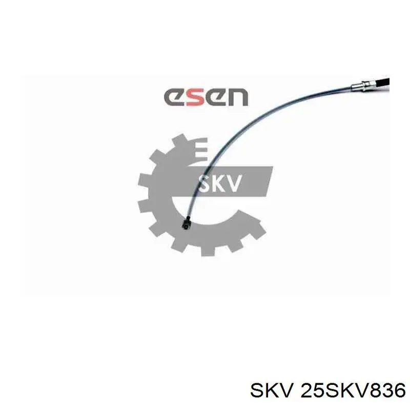 25SKV836 SKV cable de freno de mano trasero derecho/izquierdo