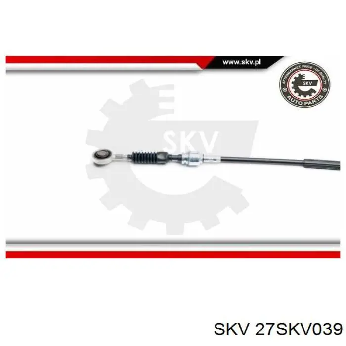 27SKV039 SKV cable de accionamiento, caja de cambios, selectora