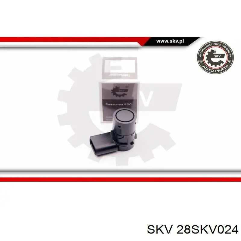 28SKV024 SKV sensor alarma de estacionamiento (packtronic Frontal Lateral)