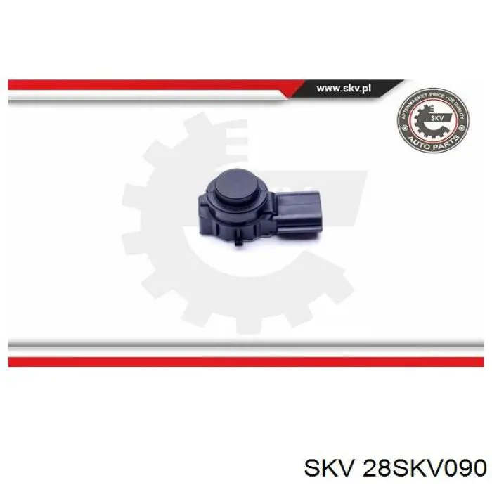 28SKV090 SKV sensor de alarma de estacionamiento(packtronic Parte Delantera/Trasera)