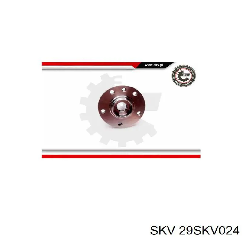 Buje de rueda SKV 29SKV024