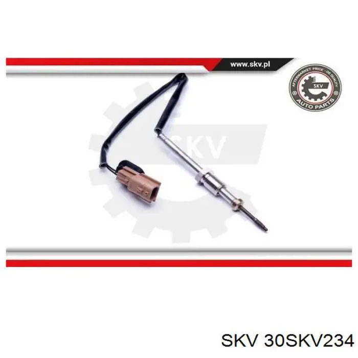 Sensor de temperatura de gases de escape de la válvula EGR 2264000QAK Renault (RVI)