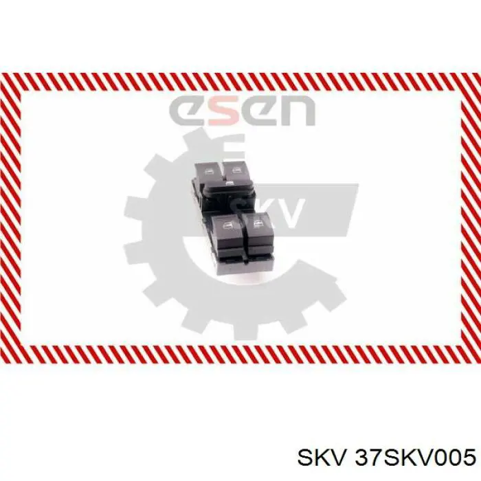 37SKV005 SKV unidad de control elevalunas delantera izquierda