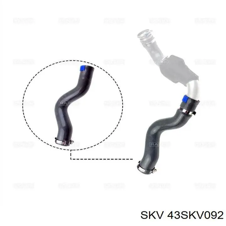 Comprar 8200460870 Renault (RVI) Tubo intercooler