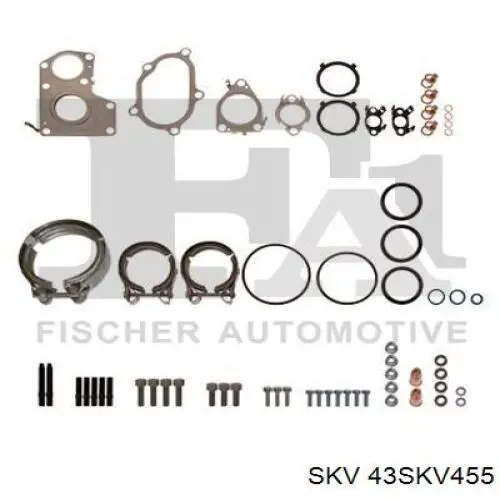 43SKV455 SKV tubo flexible de aire de sobrealimentación derecho