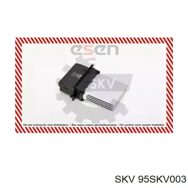 95SKV003 SKV resitencia, ventilador habitáculo