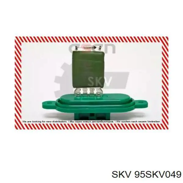 95SKV049 SKV resitencia, ventilador habitáculo