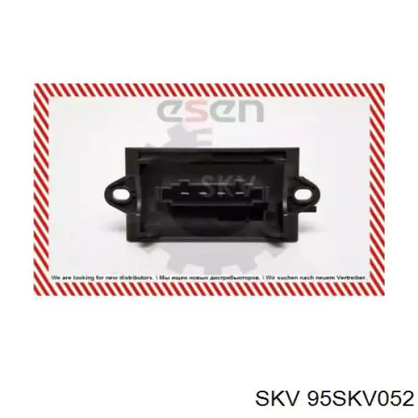 95SKV052 SKV resitencia, ventilador habitáculo