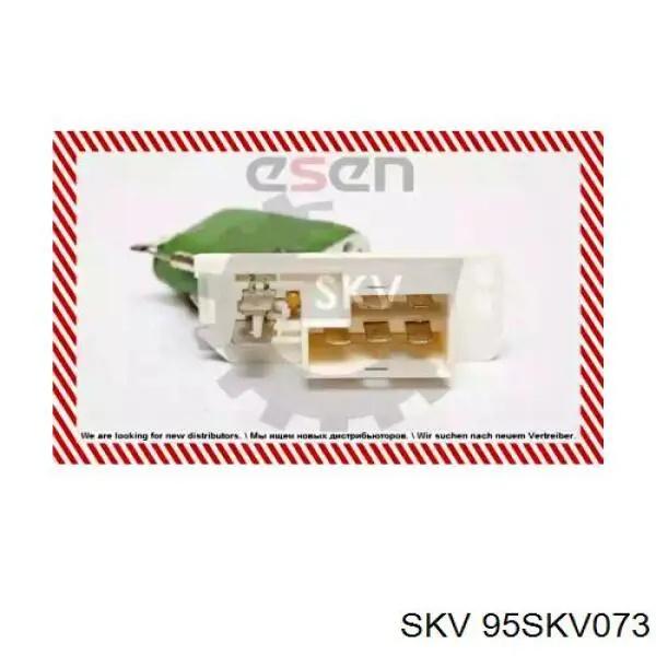 95SKV073 SKV resitencia, ventilador habitáculo