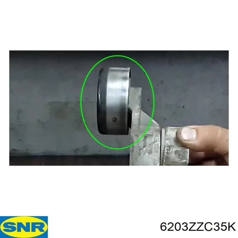 6203ZZC35K SNR Cojinete de alternador