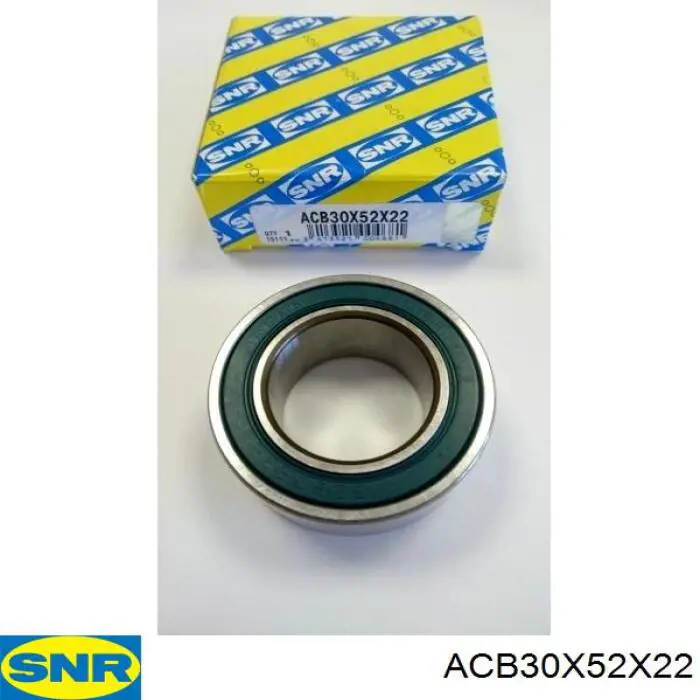 ACB30X52X22 SNR Cojinete del embrague del compresor de aire acondicionado