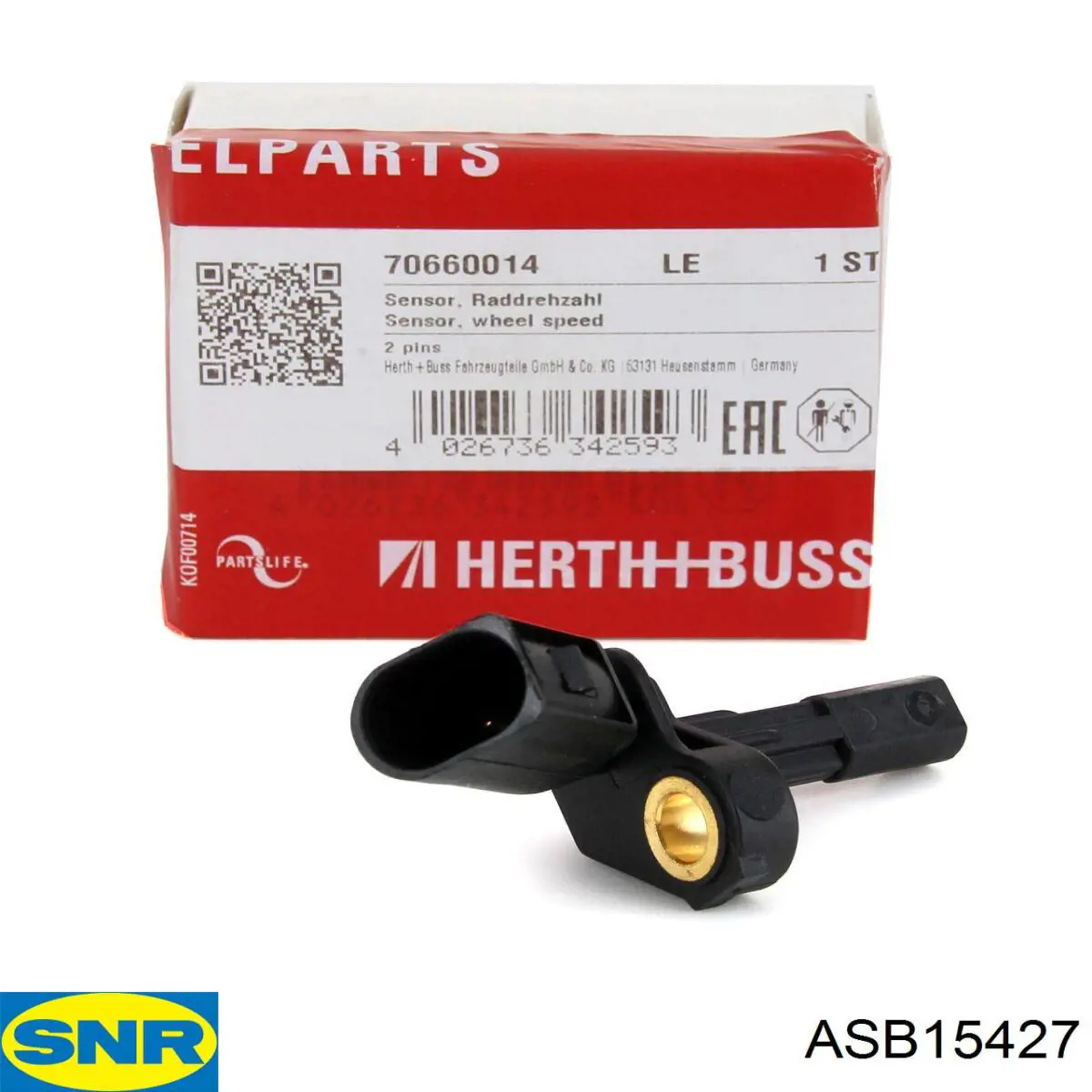Sensor ABS trasero derecho Volkswagen Passat 3C5