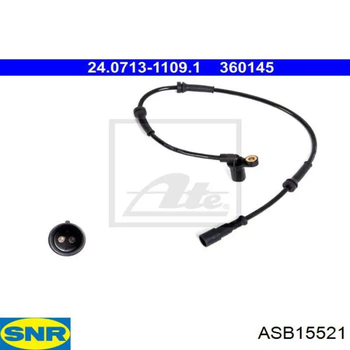 ASB155.21 SNR sensor abs delantero izquierdo