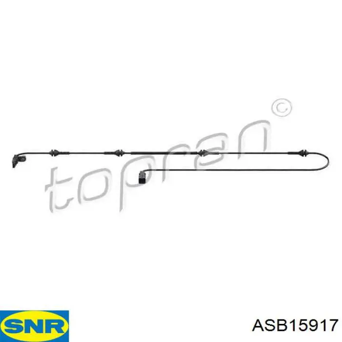 Sensor ABS de rueda delantera SNR ASB15917 precio, desde 29,54 EUR