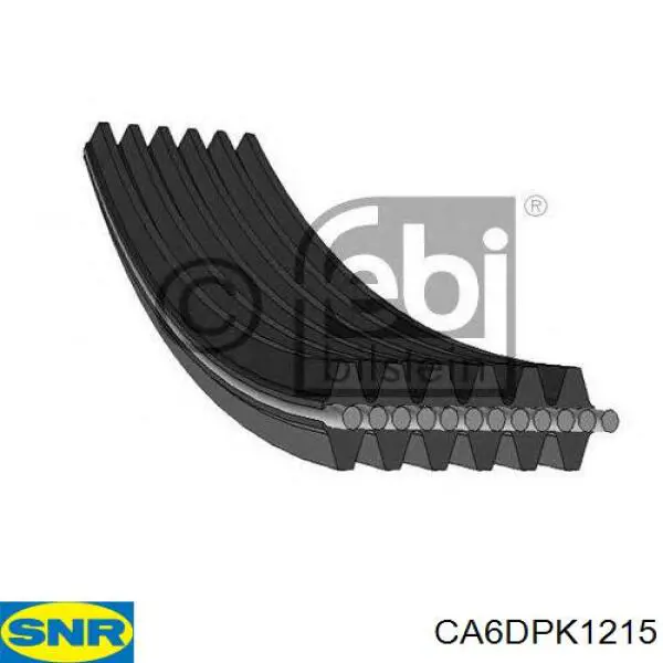 CA6DPK1215 SNR correa trapezoidal