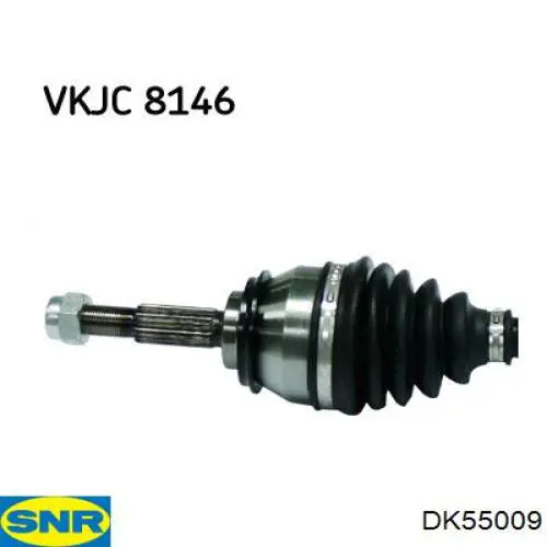 Semieje delantero izquierdo SNR DK55009 precio, desde 58,08 EUR