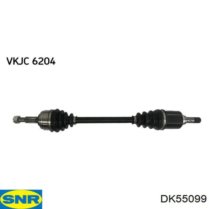 Semieje delantero izquierdo SNR DK55099 precio, desde 66,34 EUR
