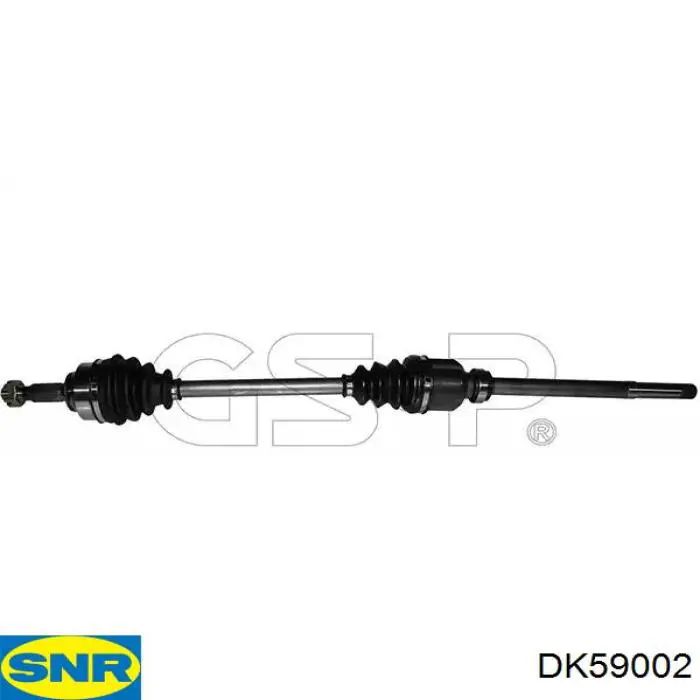 DK59.002 SNR fuelle, árbol de transmisión delantero interior