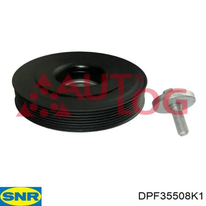 Polea del cigüeñal SNR DPF35508K1 precio, desde 64,69 EUR