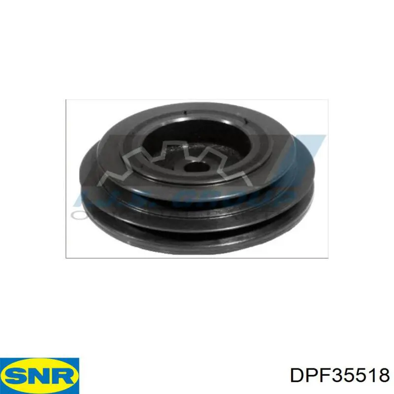 DPF35518 SNR polea de cigüeñal