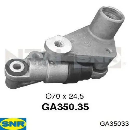 Tensor de correa poli V GA35033 SNR
