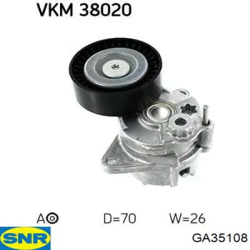 Tensor de la correa trapecial SNR GA35108 precio, desde 29,14 EUR