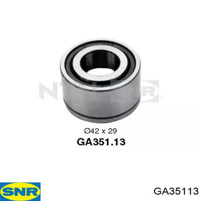 Rodamiento del tensor de la correa de accesorios SNR GA35113 precio, desde 25,13 EUR