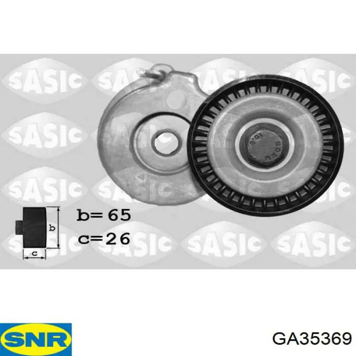 Comprar GA35369 SNR Tensor de correa poli V 