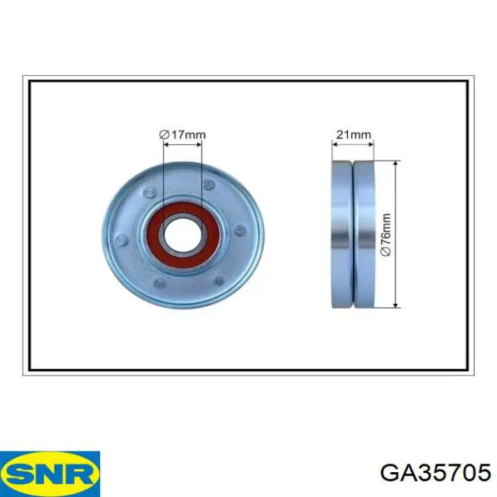 Comprar GA35705 SNR Tensor de correa poli V 