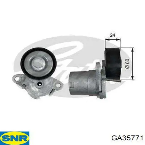 GA35771 SNR Polea tensora