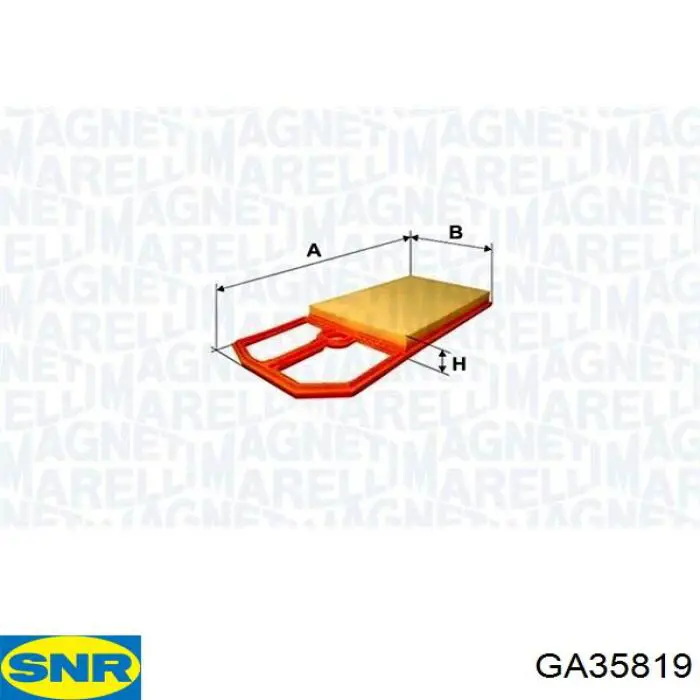Rodillo tensor correa poli V SNR GA35819 precio, desde 26,57 EUR