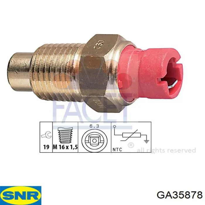 Comprar GA35878 SNR Tensor de correa poli V 