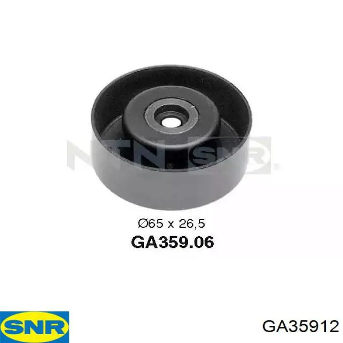 Polea inversión/guía, correa auxiliar servicios SNR GA35912 precio, desde 21,75 EUR