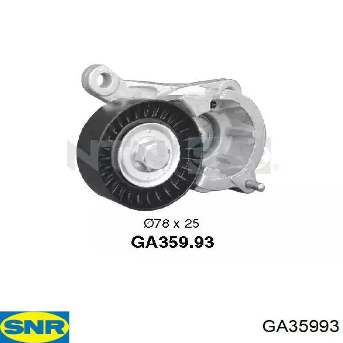Tensor de la correa trapecial SNR GA35993 precio, desde 30,08 EUR