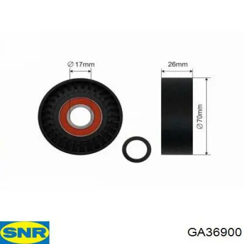 Tensor de correa, correa poli V Toyota Corolla E12