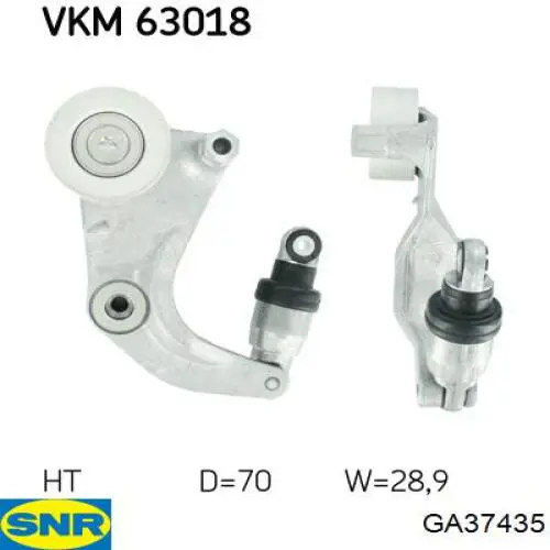 Comprar GA37435 SNR Tensor de correa poli V 