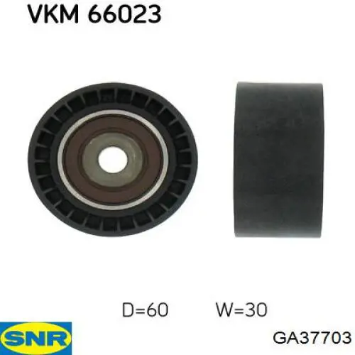 Polea correa distribución SNR GA37703 precio, desde 33,01 EUR