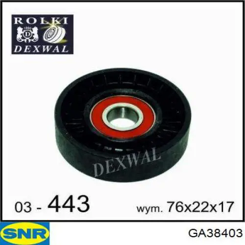 Comprar GA38403 SNR Tensor de correa poli V 
