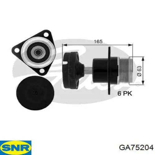 Comprar GA75204 SNR Rueda libre del alternador