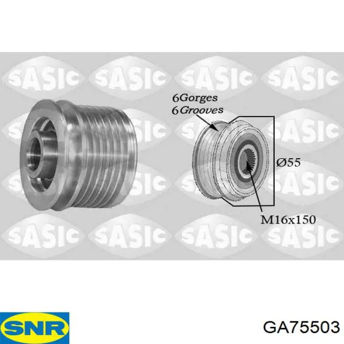 Poleas juego de piezas Renault Megane 2 LM0, LM1