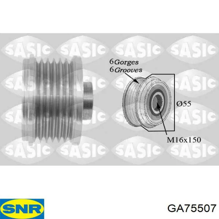 Poleas juego de piezas Nissan Qashqai 2 J11