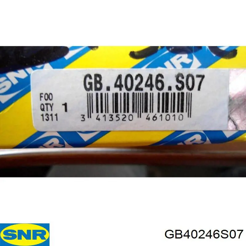 GB40246S07 SNR Rodamientos de rueda delantero