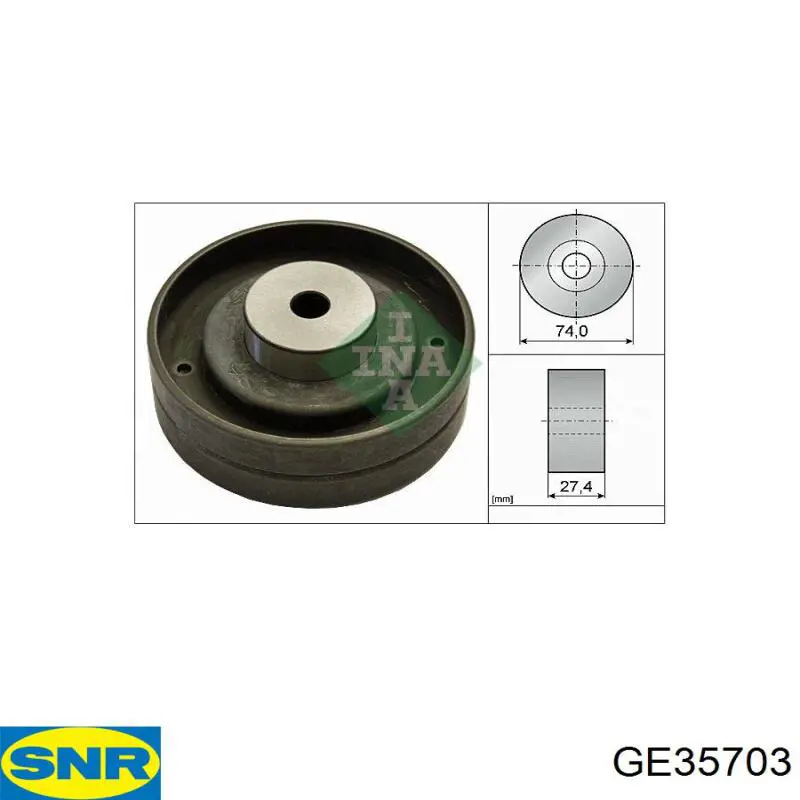 Comprar GE35703 SNR Polea correa distribución