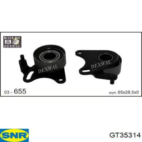 Rodillo, cadena de distribución Opel Corsa 93, 94, 98, 99