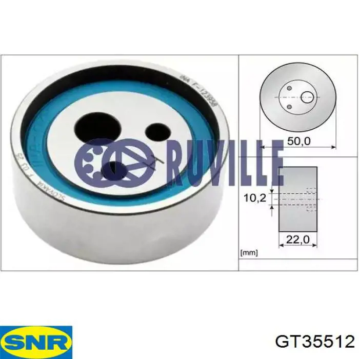 Comprar GT35512 SNR Tensor correa distribución