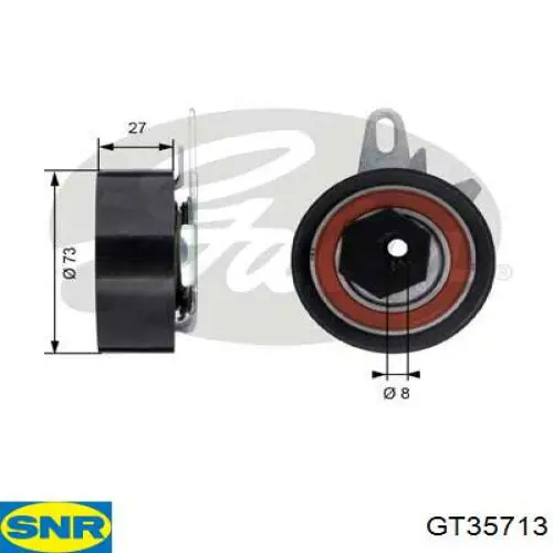 Comprar GT35713 SNR Tensor correa distribución