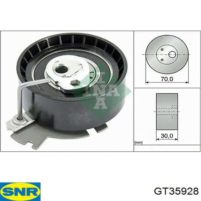 Comprar GT35928 SNR Tensor, correa de distribucion